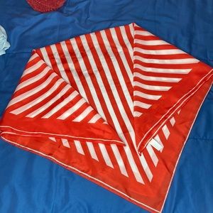 vintage Liz Sinclair striped scarf